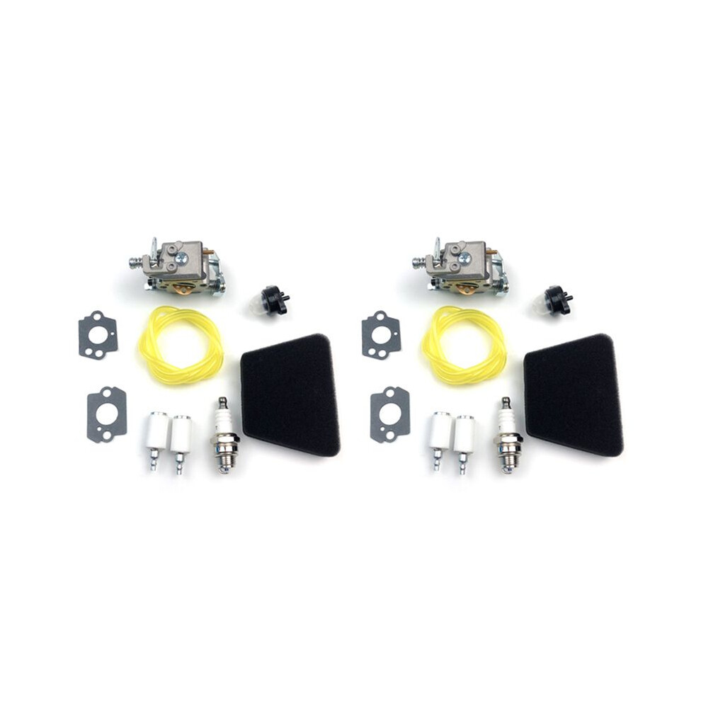 2X Carburetor Air Filter Set For Partner 351 352 370 371 390 391 401 420 422 Chainsaw 5300718-21 For Walbro 33-29 4713283206507