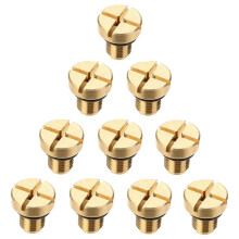 10X 17111712788 Radiator Overflow Coolant Expansion Tank Bleeder Screw Gold for E36 E39 E46 Etc.
