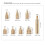 TS100 TS101 Brass Soldering Iron Tips M2-M8 Set 2