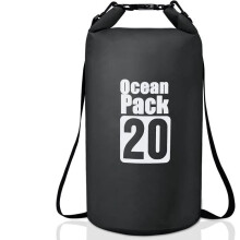 Borsa da nuoto impermeabile galleggiante da 20 litri - Attrezzatura asciutta per nautica, pesca, rafting e trekking fluviale