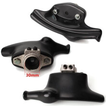 Strumento di smontaggio pneumatici - Testa d'anatra - Kit 190 x 90 mm - Acciaio fuso - Nero - Universale