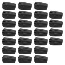 Protectores de casquillos para varillas - Elastómero TPR - 11 mm - 38 mm - 25 piezas