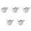 5X Chrome Billet Aluminum  Bolt Screw Cap for  Davidson 1