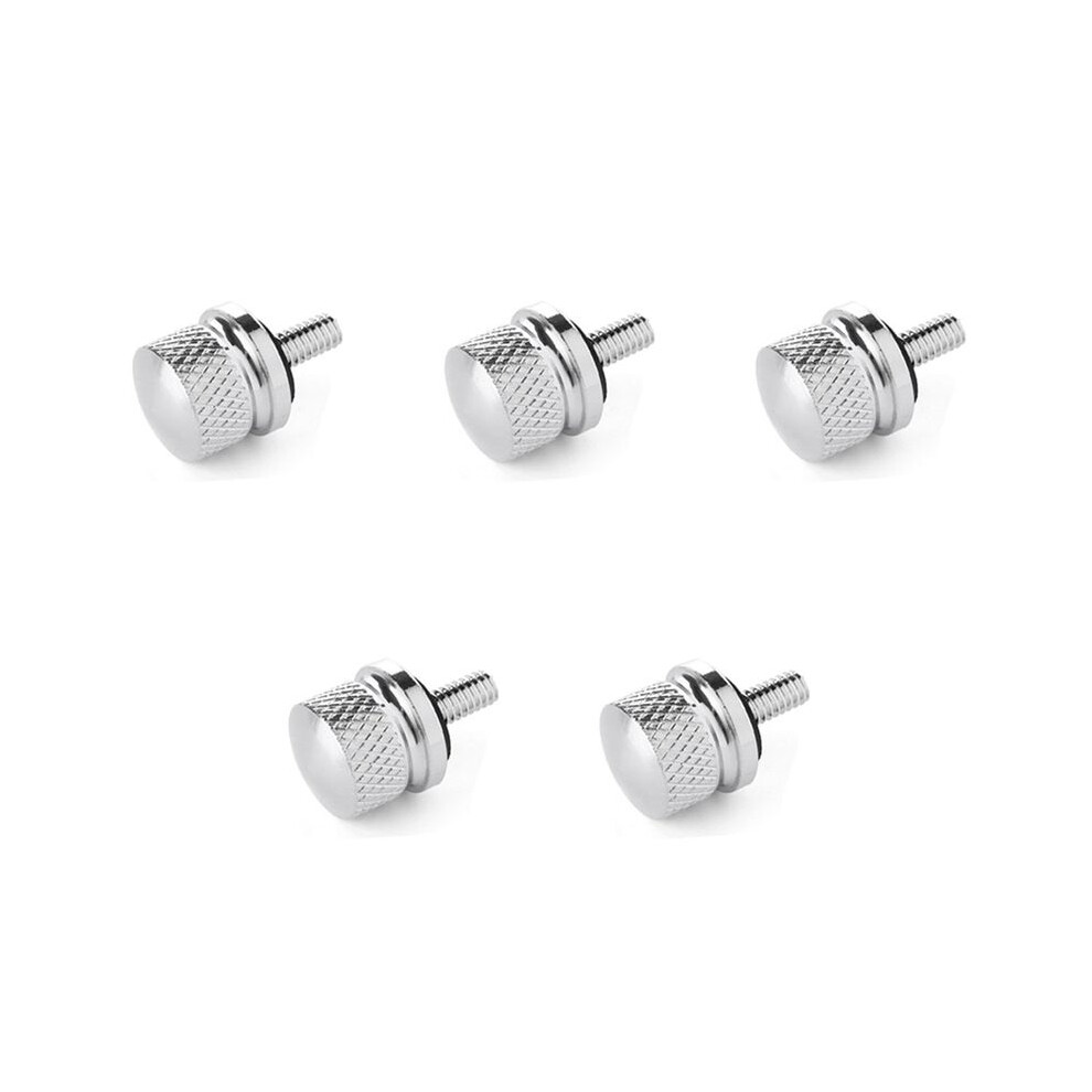 5X Chrome Billet Aluminum Bolt Screw Cap For Davidson 6032086092307