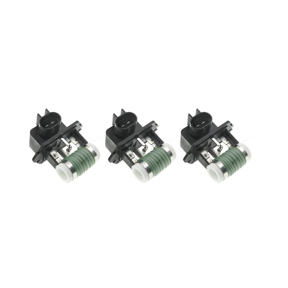 3X 25385-1M000 Radiator Fan Blower Motor Resistance For 09-16 Accent Veloster Forte Rio 253851M000 4712406354798