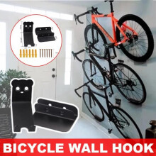 Fietsendrager - Niet gespecificeerd - Stalen wandmontage - Ruimtebesparend - Slim ontwerp - Max. 30 kg