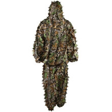 Traje de camuflaje Woodland Ghillie - Marca - Modelo - Poliéster duradero - Cintura elástica