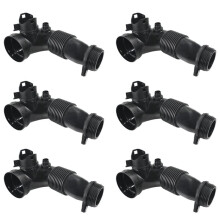 6X for F22 F23 F30 F32 F33 F34 F10 E84 F25 Turbocharger Intercooler Air Inlet Tube Air Intake Hose Pipe 13717605638