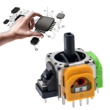 TMR Elektromagnetische Joystick voor PS4 Gamepad TMR Joystick Verbeterde Verstelbare Tunnel Magnetische Weerstand Joystick