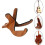 Universal Wooden Guitar Stand, String Instrument Holder, X-Frame Style 1