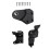 8X Left Front Headlight Bracket Repair Kit A2138202300 for   E W213 W238 16-20  Light Holder Fixed Screw 3