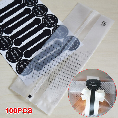 Sweet Cookie Bags, Translucent, Strong Seal (50g)