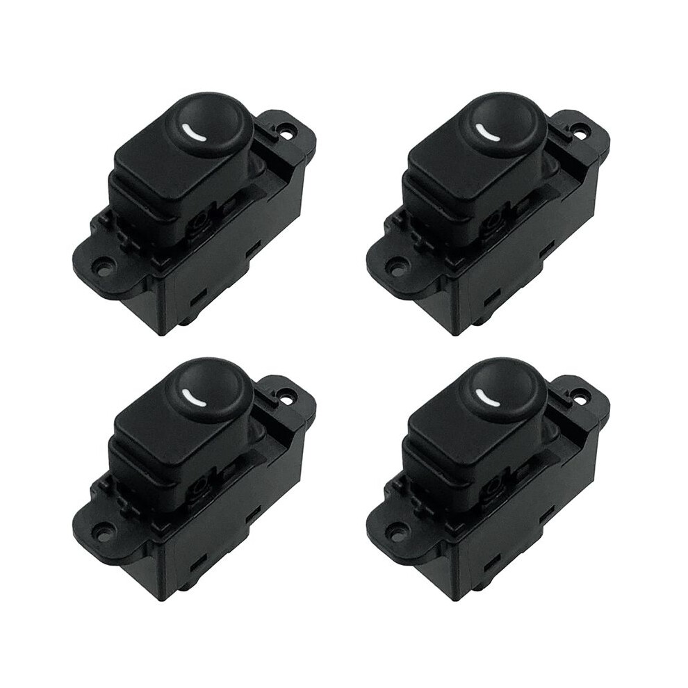 4X Window Front Right Lifter Button Fit For 2011 2012 2013 2014 2015 2016 Solaris Accent ,93580-1R200, 935801R200 Black 6033826211002