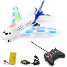 Elektrisch op afstand bestuurbare vliegtuig Airbus 747 kinderspeelgoed