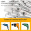 Square Hole Drill Bit Adapter for Handheld Drills, Woodworking Mortising Attachment Accessories 3