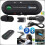 Kit manos libres Bluetooth multipunto para coche, compatible con iPhone y móviles 1