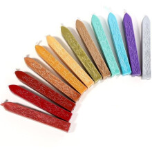 Sealing Wax Sticks with Wicks, Antique Sealing Wax for Manuscripts (12 Colors)