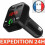 Πομπός FM - ZISONIX - Προσαρμογέας MP3 - Bluetooth 5.0 - Φορτιστής USB - Hands-free 1