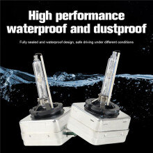 D3S Xenon HID Ersättningsstrålkastarlampor 35W 6000K Vit Halvljus för Charger 2011-2020, 4-Pack (6000K)