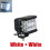 2X Auto Triple Side Lighted Work Light Dome Light Burst Flashing Light Headlight Spotlight Strobe Light D 4