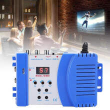 HDM69 kannettava HDMI RF digitaalinen modulaattori AV-RF-muunnin UHF PAL/NTSC standardi EU 100-240V-TIP