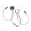 3Pc 5-12V Bathroom Mirror  Touch- Sensor for LED Light Mirror Headlight Two Colors 4