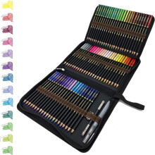 Watercolor Pencils - 72 Colors - Professional - Wood - Mixed - For Adults and Children