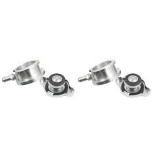 2pcs 32mm 1.25Inch Radiator Fill Neck 0.9Bar Radiator Cap Universal