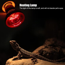 Durable Infrared Heat Lamp for Reptile Feeding (75W)