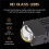 2X Carro Universal 1,5 Polegadas LED Farol de Neblina Grade Luz Branca e Amarela Luz Dupla 5