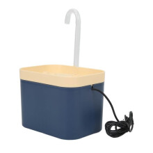 Fonte de água - Pwshymi - 1,5 L - Azul profundo - Silenciosa - Para gatos