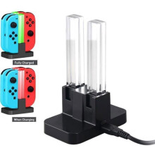 In 1 oplader compatibel met Nintendo Switch Joy-Con controllers, laadstation met LED-indicator compatibel met Nintendo...