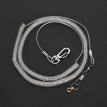 Qiilu Bird Harness and Leash - Elastico anti-morso - 6 m - Esterno - Uccelli esotici