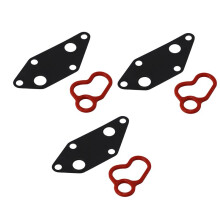 6x Car Oil Cooler Gasket Set for Altima Sentra Rouge 2.5L 07-13 21304-JG30A 21304-JA00A