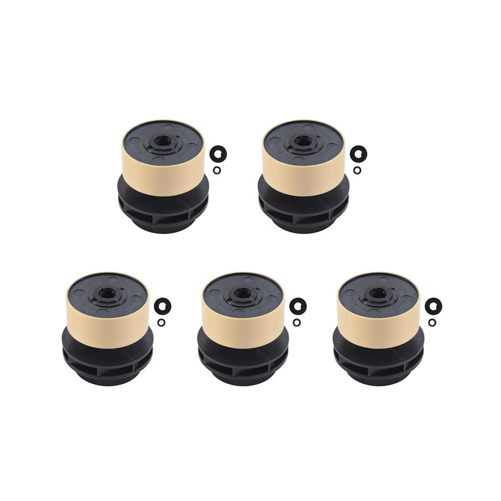 5Pcs 161A0-39015 Auxiliary Water Pump Inner Rotor For Prius Zvw30 2010-2015 Ct200h Coolant Pump Rotor 6031910651826