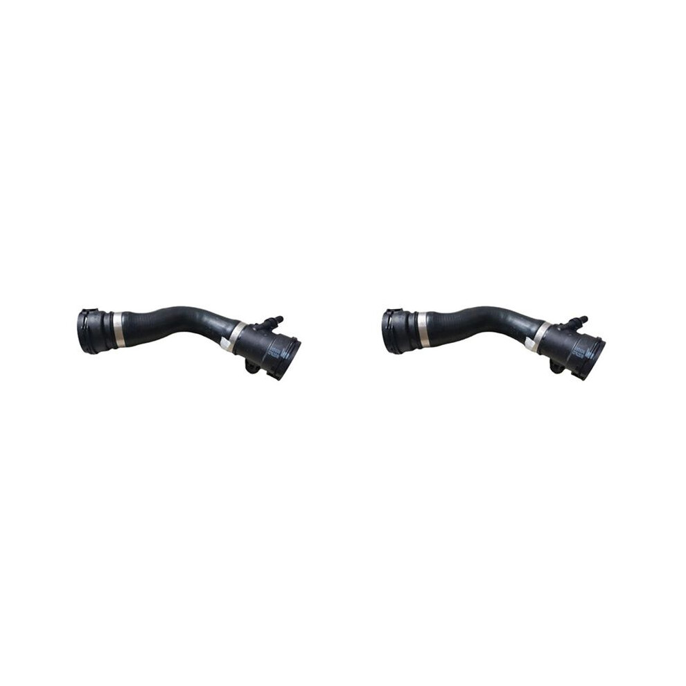2X 17127604542 Car Radiator Hose For 1 Series F20 M135i F21 3 Series F30 335I 4 Series F32 435I Black 4713206220405
