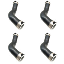 4X 11618571025 Turbocharger Air Intake Hose for  3 5 6 7 8 Series X5 X6 X7 G20