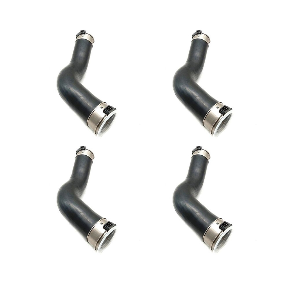 4X 11618571025 Turbocharger Air Intake Hose For 3 5 6 7 8 Series X5 X6 X7 G20 Black 4712094681633