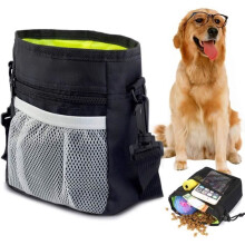 Bolsa de premios - Práctica - Negra - Correa de hombro ajustable - Duradera - Ideal para entrenamiento