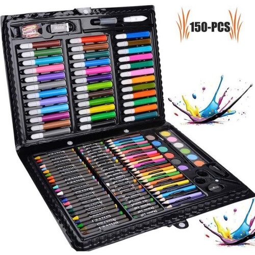 Matite colorate - Kit per colorare - 150 pezzi - Acquerello - Plastica - Misto