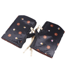 (black bear head) Winter Motorcycle Handlebar Muffs - Waterproof & Windproof