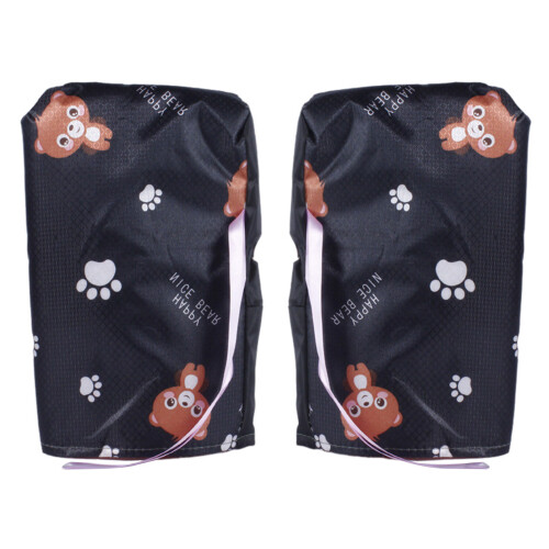 (Little Bear) Winter Motorcycle Handlebar Muffs - Waterproof & Windproof