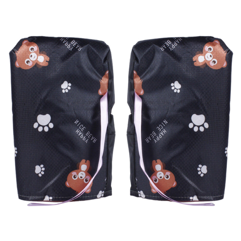 (Little Bear) Winter Motorcycle Handlebar Muffs - Waterproof & Windproof 6017806748474