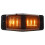 4X Smoked Amber Front Grill Light LED  Lamp for     Lorry Front Double Burner Indicator Light 3