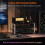 D5 4-Way Audio Switcher Splitter HiFi 5-Band Stereo EQ Preamp Equalizer with VU Meter EU Plug 5