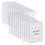 80 Pack Clear Acrylic Sheets 5 X 7 Inch 1 mm Thick Acrylic Panel for Picture Frame Glass Replacement,Art Crafts Projects 6
