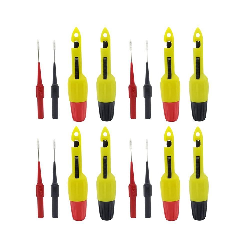 8 Pack Wire Piercing Probe Insulation Piercing Clip With Insulated Wire Piercing Probe,Inspection Of Automotive Circuits 6031501833679