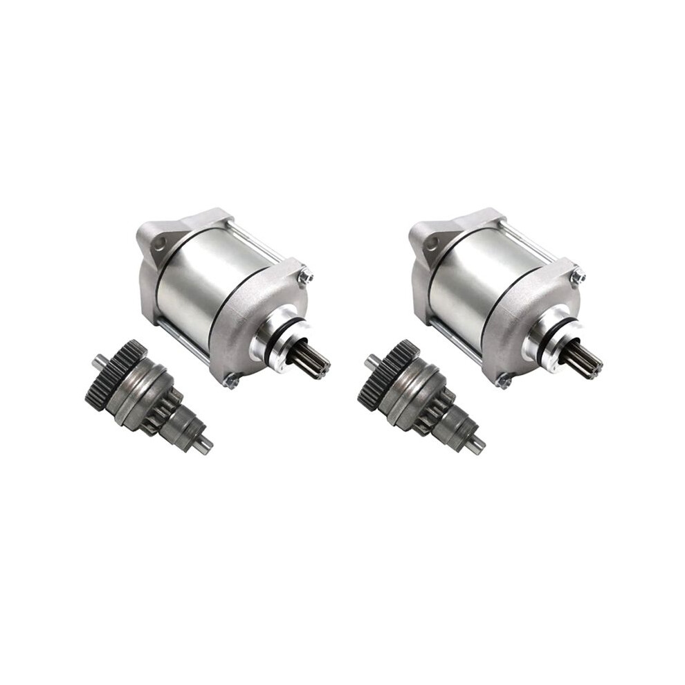 2X Motorcycle Electric Motor & Bendix Idler Gear For 250 300 Xc Tpi Tpi Exc 55440001000, 55440126000 Silver 4711174971268