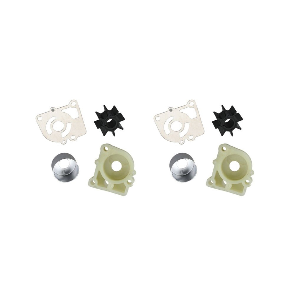 2X 350-65016-1 350-65011-1 350-65025-0 334-65021-0 Water Pump Repair Kit For Outboard Motor 9.9Hp-18Hp 2T 4713629613839