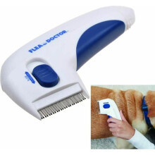 Pente elétrico antipulgas para cães, pente antipulgas, controle de piolhos, controle de pulgas em animais de estimação